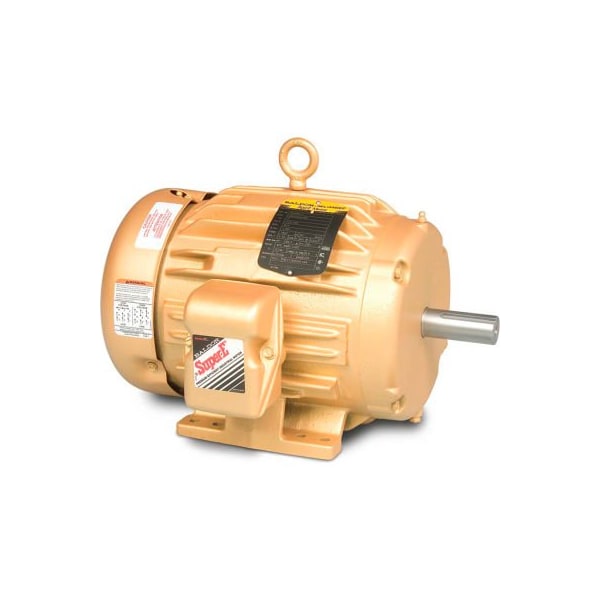 Baldor-Reliance Motor EM3660T-8, 3HP, 3500RPM, 3PH, 60HZ, 182T, 0628M, TEFC, F1